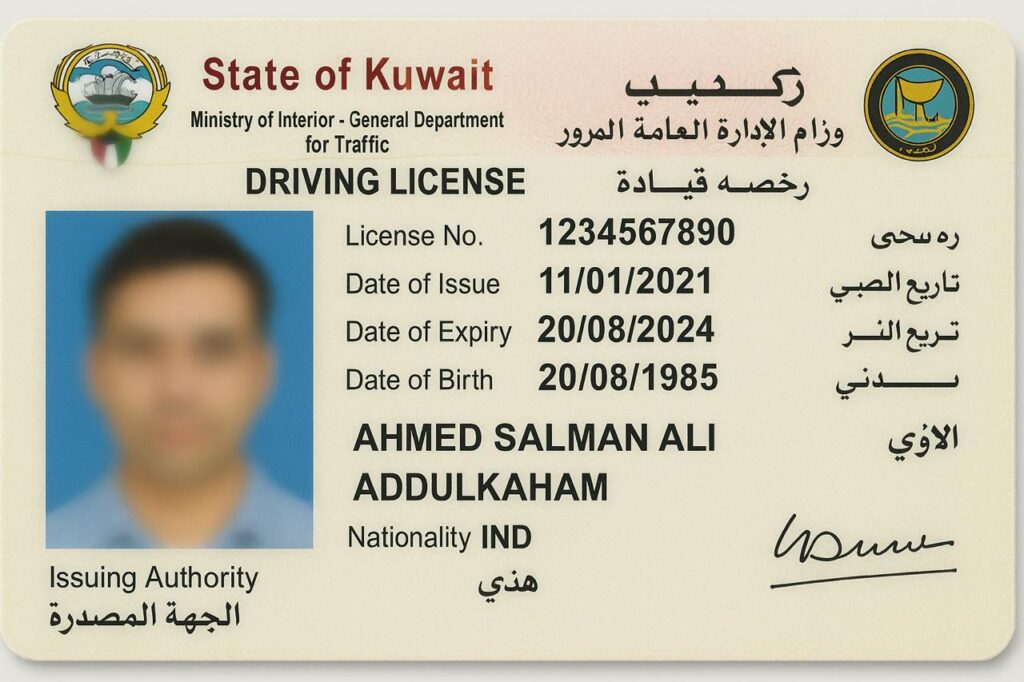 Get Driving License in Kuwait